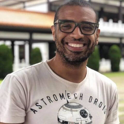 Almir Rogério de Araújo, facilitador de mindfulness
